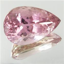 48.75ct Deep Patroke Pink Kunzite Appraised $25k (GEM-17609)