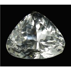 16.86ct Top Quality Hot Natural Green Kunzite Trillion (GEM-21585)