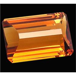 37.40ct AAA Madeira Citrine Octagon Alluring (GEM-22918)