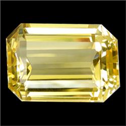 53.50ct GracefullOctagon Yellow Citrine  (GEM-23315)