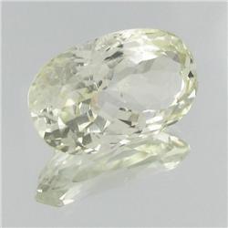 16.42ct Top Patroke Yellow Kunizite Appraised $2k (GEM-18141)