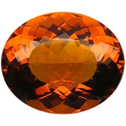 40.15ct AAA Madeira Brazil Citrine Oval Extreme  (GEM-23340)