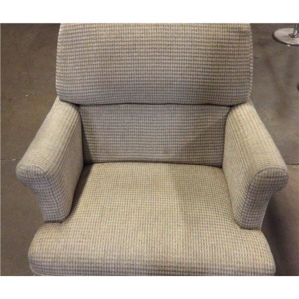 FABRIC SWIVEL CHAIR
