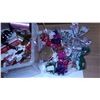 Image 2 : UNCLAIMED STORAGE:  RUBBERMAID TOTE C/W ASSORTED BOWS