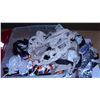 Image 2 : UNCLAIMED STORAGE:  RUBBERMAID TOTE C/W LACE & RIBBON