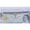 Image 5 : 1973 CRISP UNCIRCULATED LAST OF MULTICOLORED CANADA $1 BILL
