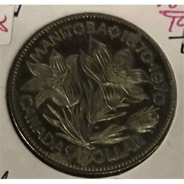 1970 - 1970 CH/BU MANITOBA CANADA DOLLAR