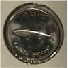 Image 1 : 1967 CH/BU CANADA SILVER FISH DIME