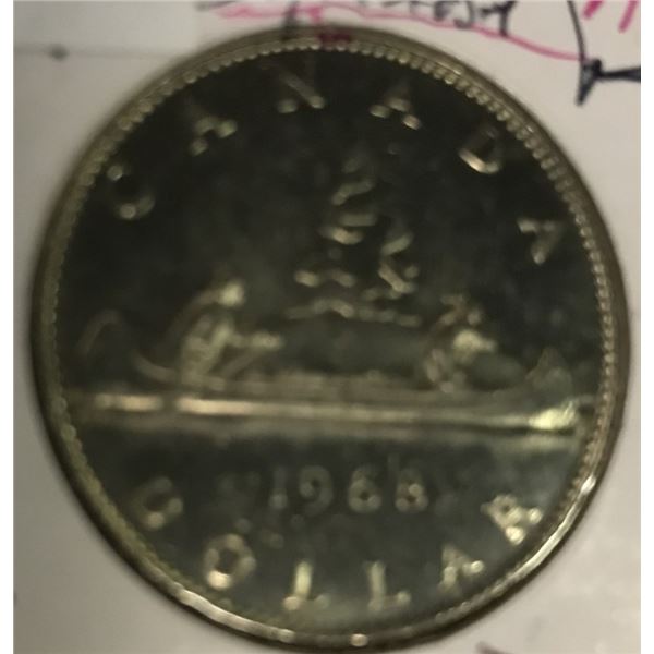 1968 UNCIRCULAED CANADA VOYAGER DOLLAR