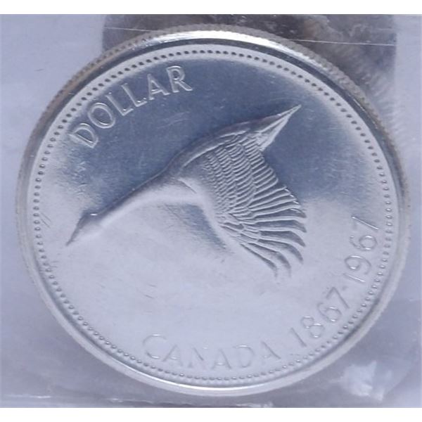 1967 PROOF MINT SEALED CANADA SILVER DOLLAR