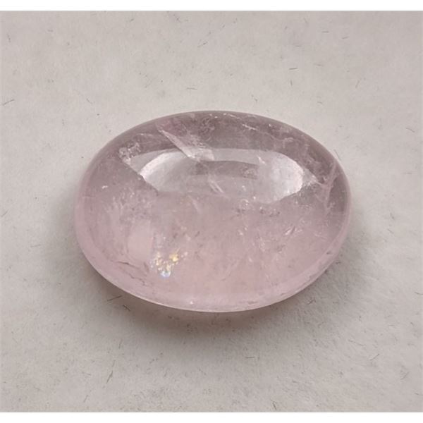 5.03 ct Certified Pink Morganite gemstone ($3,300 Appraisal)
