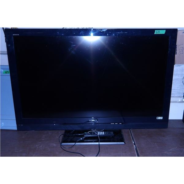 UNCLAIMED STORAGE:  BRAVA 48" TV C/W REMOTE (WORKING)