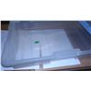 Image 2 : UNCLAIMED STORAGE:  PLASTIC STORAGE BIN & LID