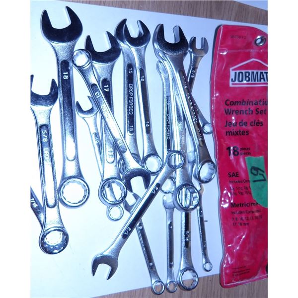 SET OF JOBMATE WRENCHES