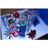 Image 1 : 2 BINS C/W CHRISTMAS DECORATIONS, ETC