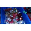 Image 3 : 2 BINS C/W CHRISTMAS DECORATIONS, ETC
