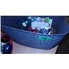 Image 5 : 2 BINS C/W CHRISTMAS DECORATIONS, ETC