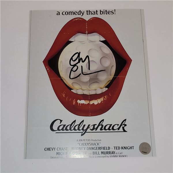 SIGNED CHEVY CHASE MOVIE PHOTO