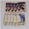 Image 1 : LOT OF 10 1981 OPC MIKE BOSSY #208 & #198 HOCKEY CARDS