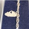 Image 2 : 925 STERLING SILVER CHARM & BRACELET - ILLINOIS MONTANA SILVERSMITHS