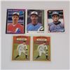 Image 1 : LOT OF 3 MLB BASEBALL ROOKIE CARDS & 2 AARON JUDGE CARDS