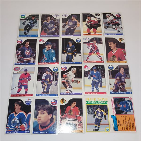 LOT OF 20 1985 NHL HOCKEY CARDS (SUPERSTARS/HOF)