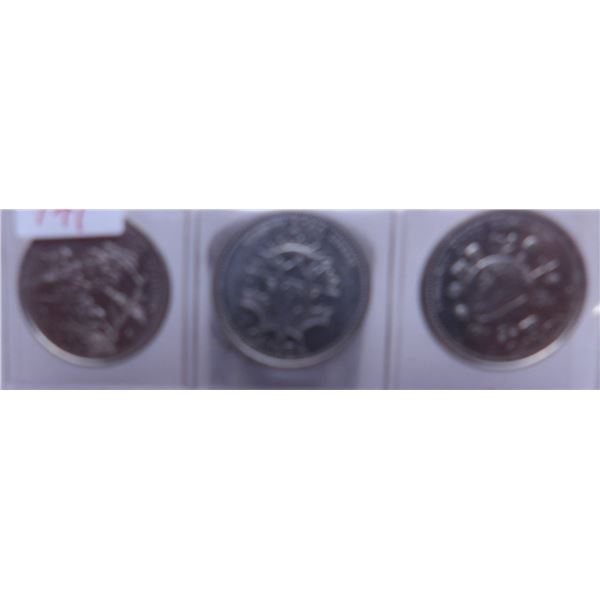 2000 MILLENIUM CANADA QUARTER SET
