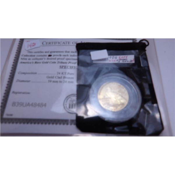 1929 USA (COPY) PROOF $5 GOLD COIN