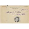 Image 1 : William Allan White signed note