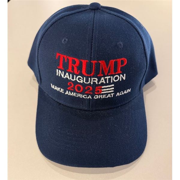 RARE 2025 Trump & Vance Inauguration Hat - Blue