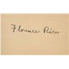 Image 1 : Miracles For Sale Florence Rice original signature