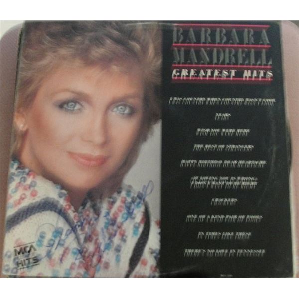 Barbara Mandrell  signed Greatest Hits  album