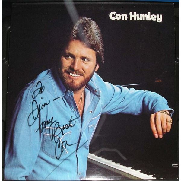 Con Hunley signed album