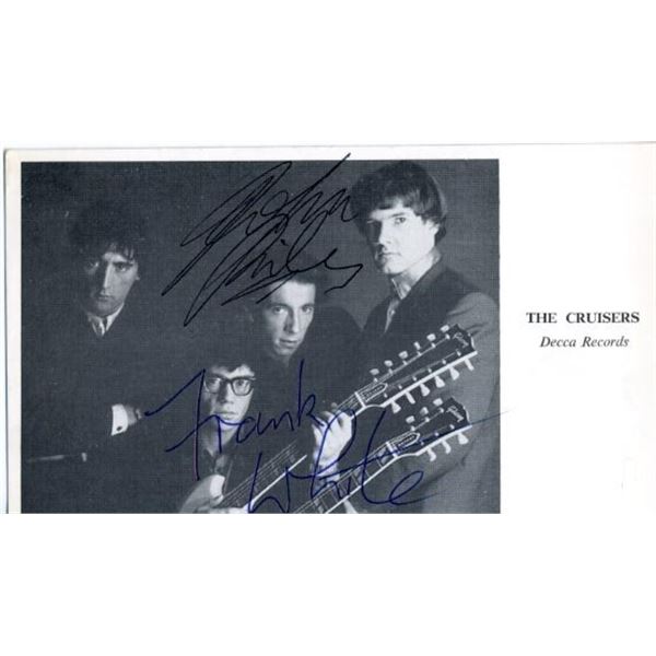 The Cruisers signed card