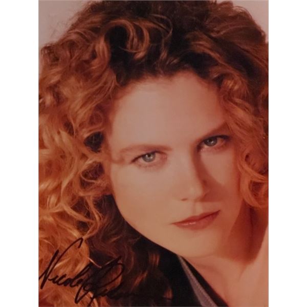 Nicole Kidman signed photo