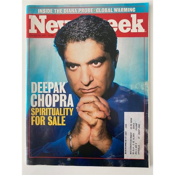 Newsweek Deepak Chopra magazine Oct. 20,1997