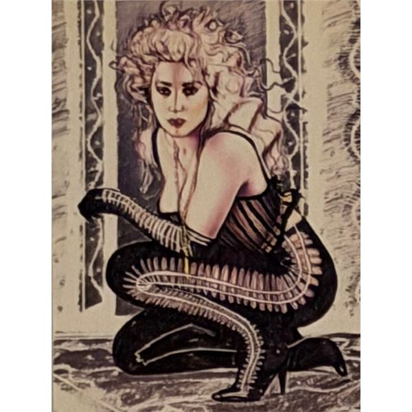 Artist Olivia DeBerardinis Pin Up 1992 Collector Card
