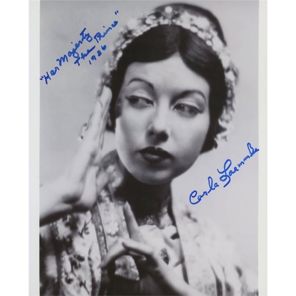 The Phantom Of The Opera Carla Laemmle signed photo