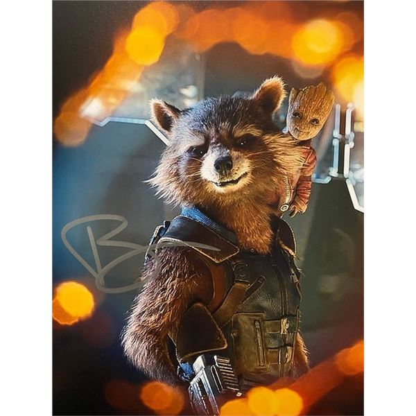 Guardians Of The Galaxy Bradley Cooper Signed Photo