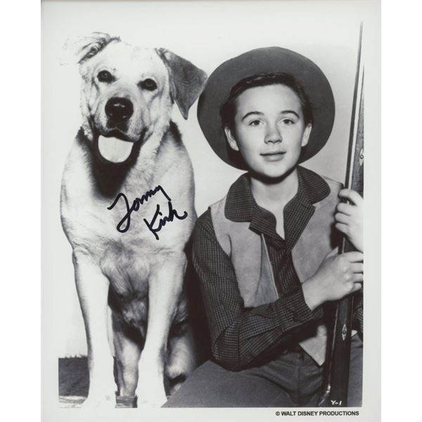 Old Yeller Tommy Kirk signed photo