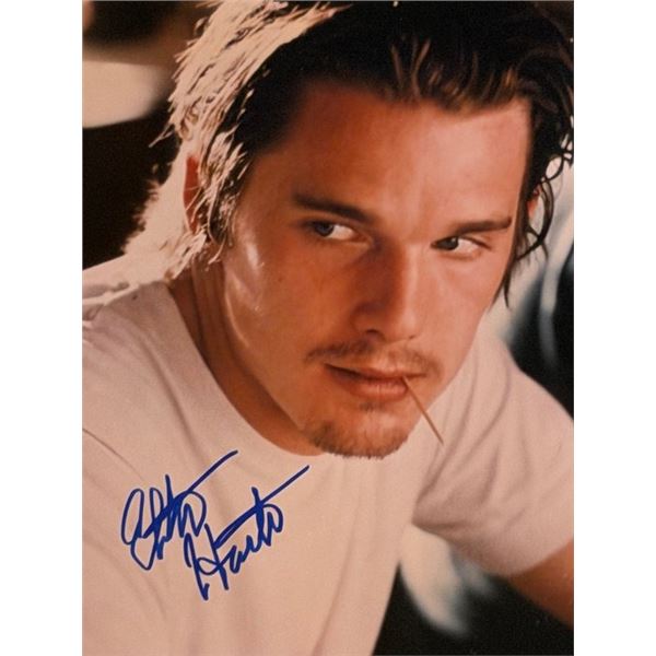 Before Sunrise Ethan Hawke signed photo