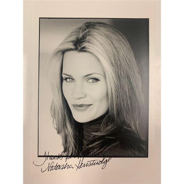 Natasha Henstridge signed photo