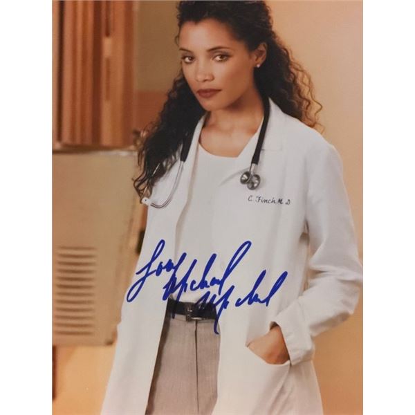 ER Michael Michele signed photo