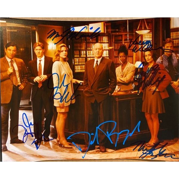 Murder One cast signed photo