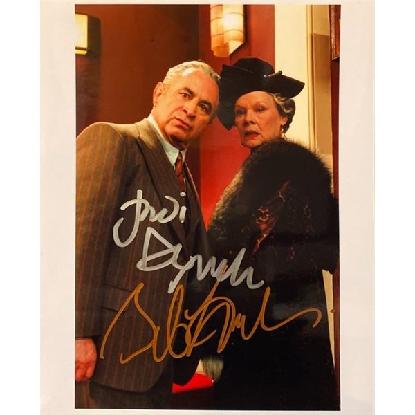 Mrs Henderson Presents Judi Dench and Bob Hoskins signed movie photo