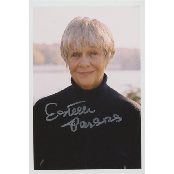 Bonnie and Clyde Estelle Parsons signed photo
