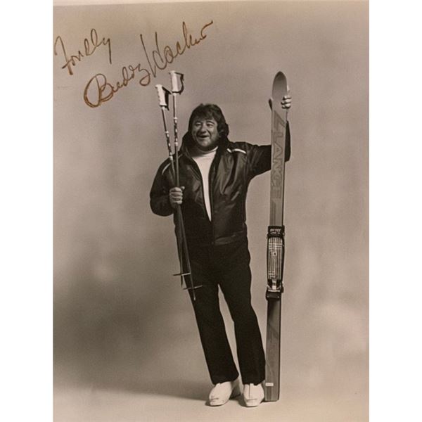 Comedian Buddy Hackett signed photo