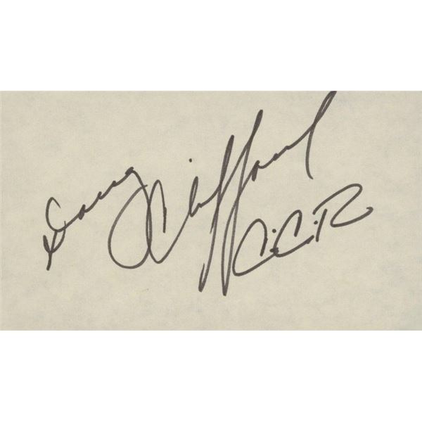 Creedence Clearwater Revival Doug Clifford signature cut