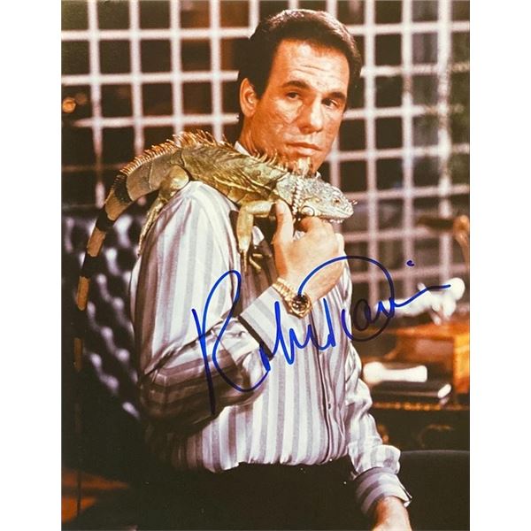 James Bond Robert Davi Signed Photo