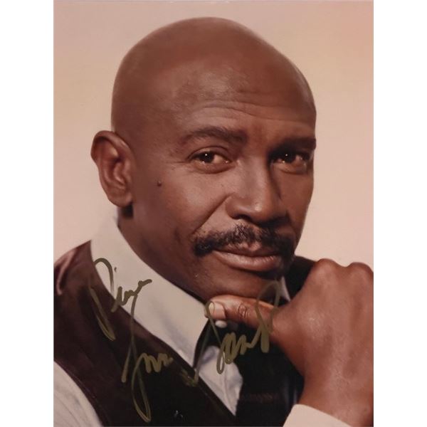 An Officer and a Gentlemen Louis Gossett Jr. signed photo